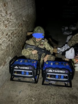 A Thank You from Soldiers on the Front Near Pokrovsk