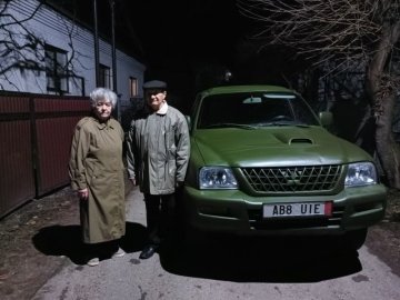 Cesta na východní Ukrajinu: Prosinec 2023 - Mitsubishi L200 Pavel1933.
