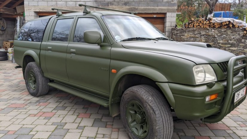 Terénní pickup pro 4. Brigádu rychlé reakce Národní gardy Ukrajiny