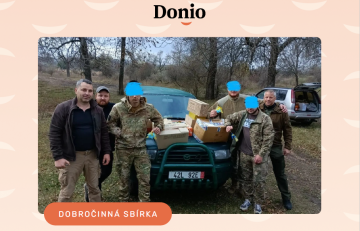 Donio sbírka: SUV pro obranu Ukrajiny