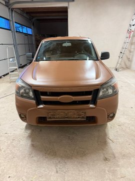The Vehicle Has Been Painted in a “Lovely” Shade of Brown