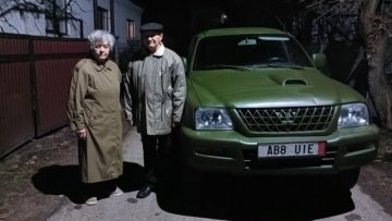 Cesta na východní Ukrajinu: Prosinec 2023 - Mitsubishi L200 Pavel1933.