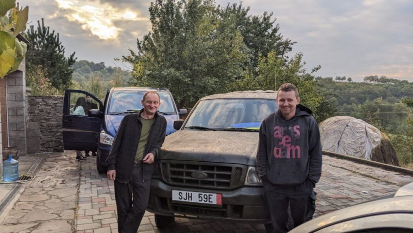 Terénní pickup pro A0139, dělostřelecká divize 101. Brigáda bezpečnosti generálního štábu
