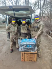 První elektrocentrály ze sbírky Elektrocentrály pro Ukrajinu III. jsou v cíli!