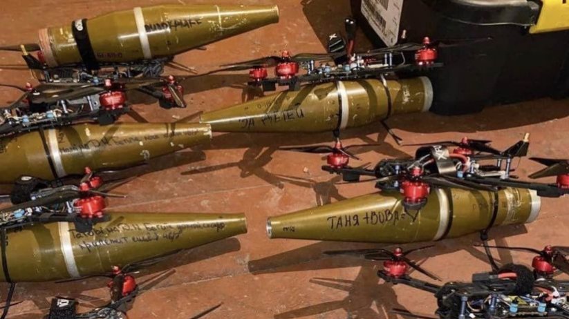 FPV drony pro jednotky operující na východě Ukrajiny