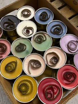 Today's Trench Candle Assembly 🕯️