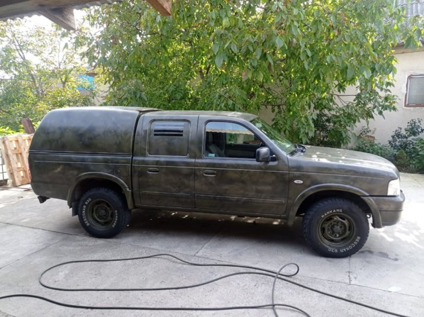Terénní pickup pro A0139, dělostřelecká divize 101. Brigáda bezpečnosti generálního štábu