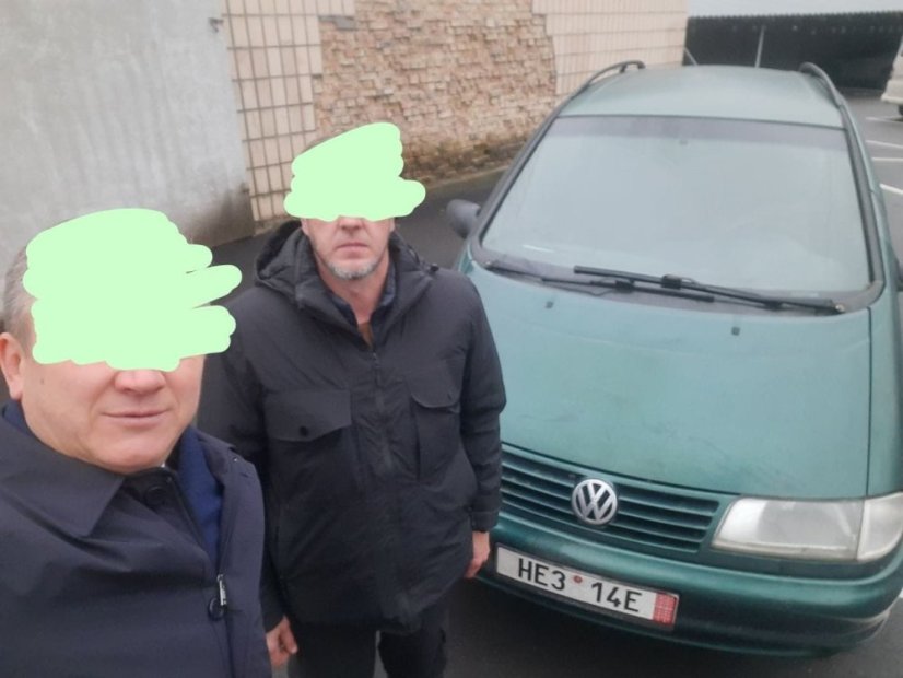 Civilní auto pro evakuaci - 3. operační brigádu Národní gardy Ukrajiny