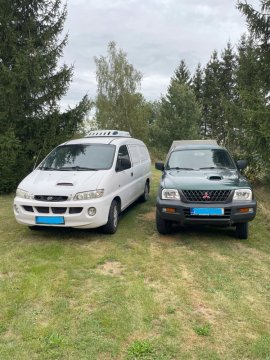 We’ve Received Two Vehicles from a Generous Corporate Donor
