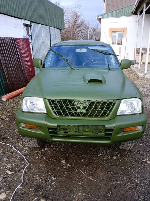 Terénní pickup pro A0139, dělostřelecká divize 101. Brigáda bezpečnosti generálního štábu